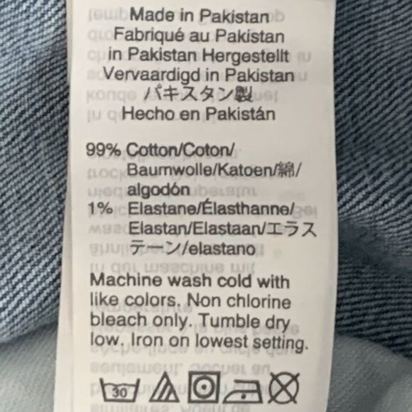 J.Crew Men’s Straight Leg Flex Blue Jeans Size 30x32 - Picture 6 of 13